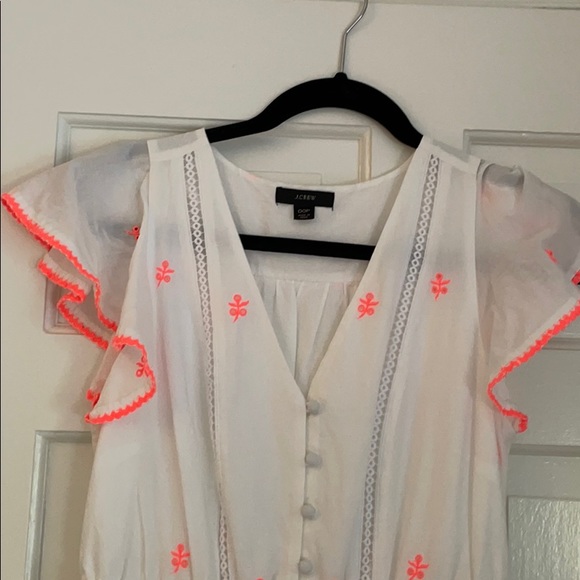 J. Crew Eyelet Maxi Dress 00P - Picture 2 of 5